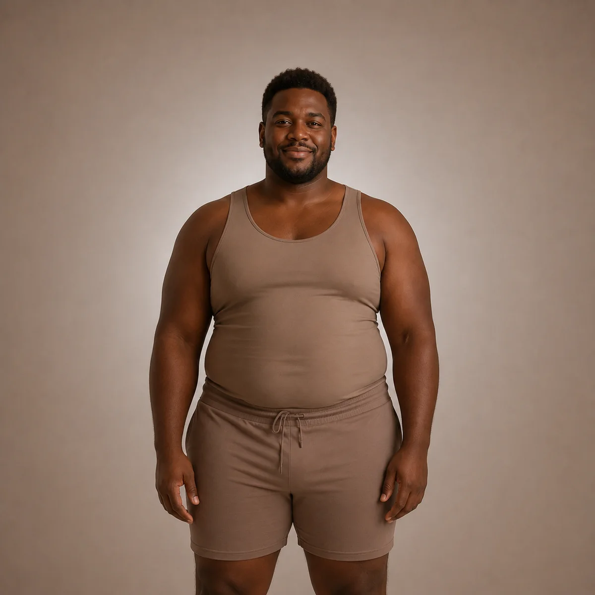 Marcus Reid's transformation — before